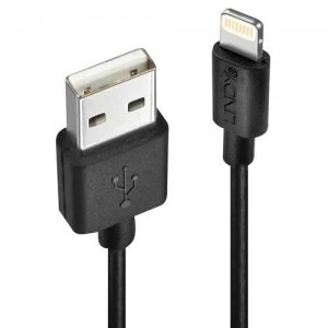 Image of Lindy 31319 lightning cable 0.5 m Black