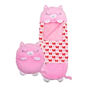 Image of Happy Napers Pink Kitty Play Pillow