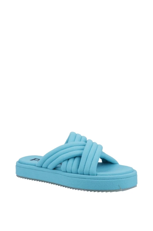 Image of Hush Puppies 'Sienna' Sandal Summer Turquoise female