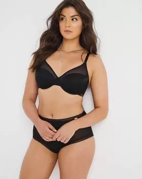 Image of Gossard Glossies High Apex Bra Black