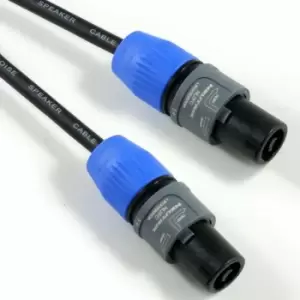 Image of Loops - 10m Neutrik 2 Pole 1.5mm² Speakon Cable NL2FC to Male Plug Pro Speaker Amp Lead