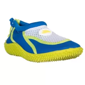 Image of Trespass Childrens Boys Squidder Slip On Aqua Shoes (2 Youth UK) (Blue)