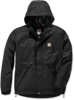 Image of Carhartt Dry Harbor Waterproof Jacket, black, Size 2XL, black, Size 2XL