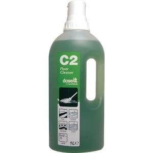 Image of Dose It C2 Floor Cleaner 1 Litre Pack of 8 2W06307