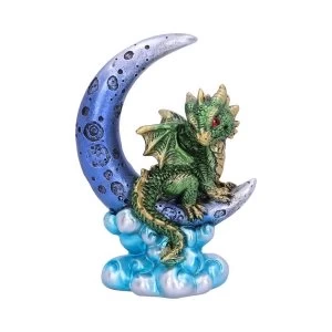 Image of Crescent Creature (Green) Dragon Figurine