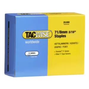 Image of Tacwise 71/8mm Staples (Box-20000)