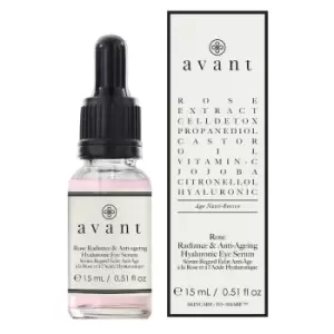 Image of Avant Rose Radiance & Anti Ageing Hyaluronic Eye Serum 15 ml