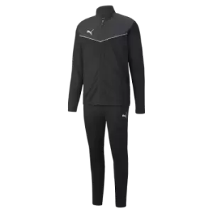 Image of Puma Individual teamRISE Tracksuit Puma Black/Asphalt Small
