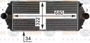 Image of Air Conditioning Heat Exchanger 8ML376700-544 by BEHR