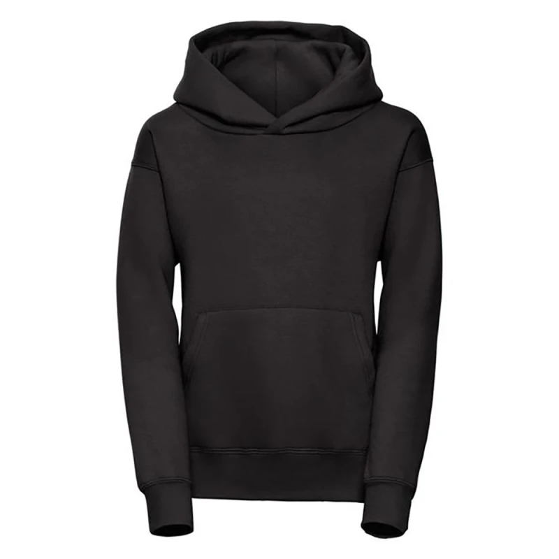 Image of JERZEES Plain Hoodie in Black Size: 3-4 Years Black Unisex 3-4 Years