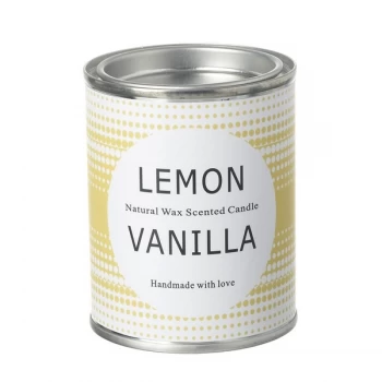 Image of Lemon Vanilla Scented Candle 200g