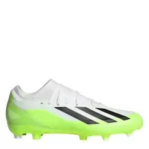 Image of adidas X.3 CrazyFast Firm Ground Football Boots Adults - White
