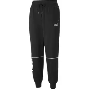 Image of Puma Power Colorblock High-Waist Pan - Black