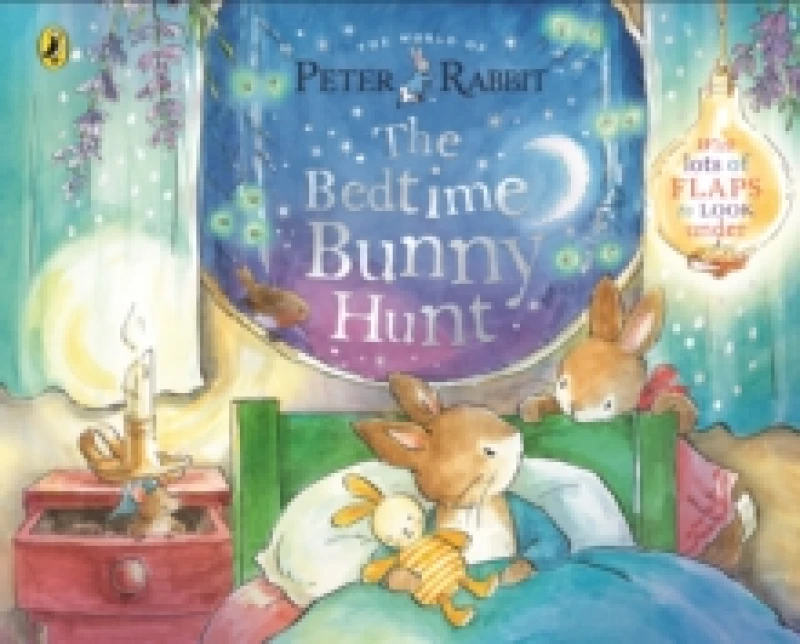 Image of Peter Rabbit: The Bedtime Bunny Hunt : A Lift-the-Flap Storybook Paperback / softback