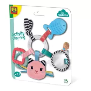 Image of Tiny Talents Katy Cat Activity Play Ring