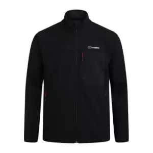 Image of Berghaus Ghlas Softshell Jackets Mens - Black