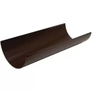 Image of FLOPLAST RWHR112 HALF ROUND GUTTER4M BRN - Brown