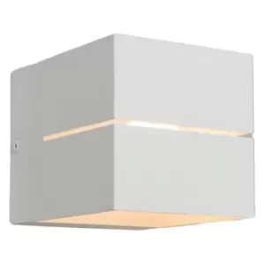 Image of Zumaline Lighting - Zumaline Transfer Up & Down Wall Lamp, White, 1x G9