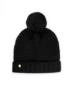 Image of Katie Loxton Chunky Knit Hat - Black