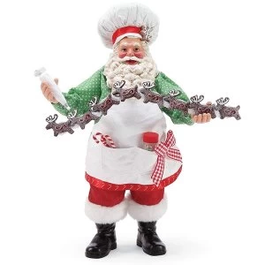 Image of Santa's 8 Tiny Reindeer Cookies Figurine