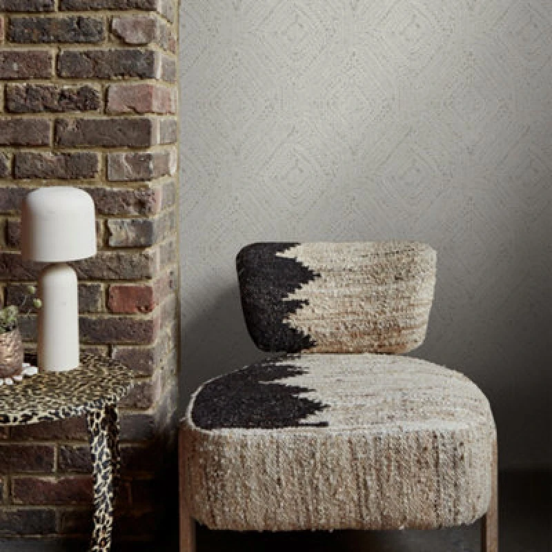 Image of Abigail Ahern Artisan Weave Cream Wallpaper