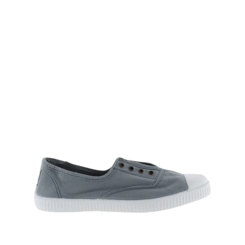 Image of Victoria Womens lace-up canvas Trainers Victoria 1915 Anglaise Bleu Female 37