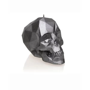 Image of Steel Large Low Poly Skull