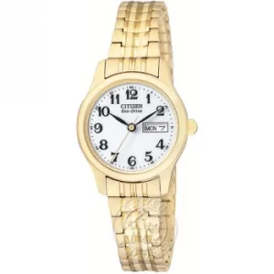 Image of Ladies Citizen Eco-drive Ladies Expansion Bracelet Stainless Steel Watch