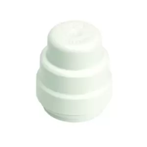 Image of John Guest Speed Fit Stop End Push-Fit White 10mm Pse4610W