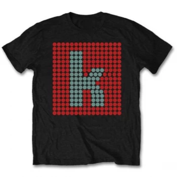 Image of The Killers K Glow Mens Medium T-Shirt - Black