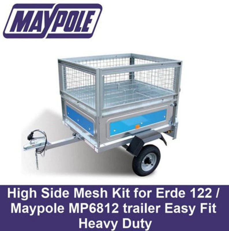 Image of High Side Mesh Kit For Erde 122 / Maypole Mp6812 Trailer Easy Fit Heavy Duty