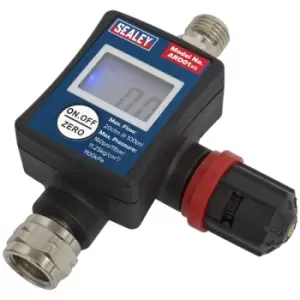 Image of Sealey ARD01 On-Gun Digital Pressure Regulator/Gauge