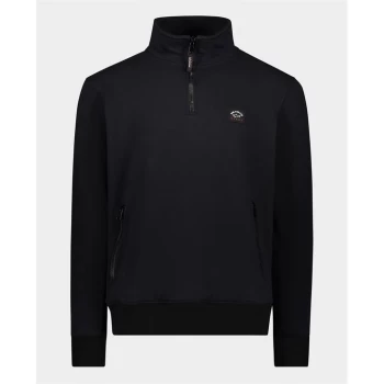 Image of Paul And Shark Sport Zip Fleece - Black