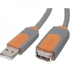 Image of Belkin Premium Usb2.0 A a Extension Cable 4.8m
