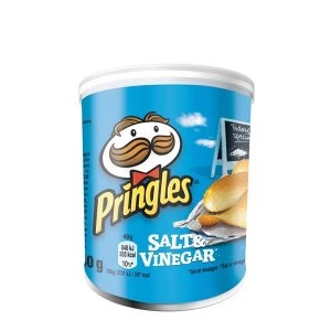 Image of Pringles Salt & Vinegar Crisps 12 x 40g