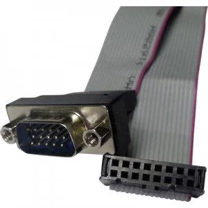 Image of Series Parallel Cable 1x VGA plug 1x 16 pin socket strip 0.26 m