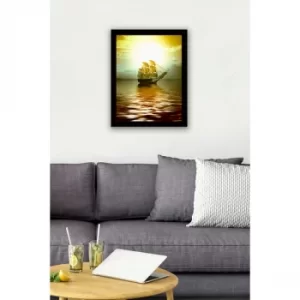 Image of SC0150 Multicolor Decorative Framed MDF Painting