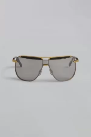 Image of DSQUARED2 Men Sunglasses Platinum Size OneSize Metal