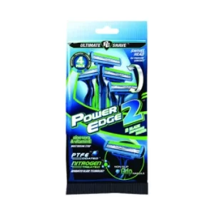Image of Power Edge 2 Disposable Razors x4 (Pack of 36) RPEDP2-4