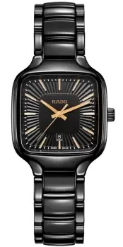 Image of Rado Watch True Square Black Ladies