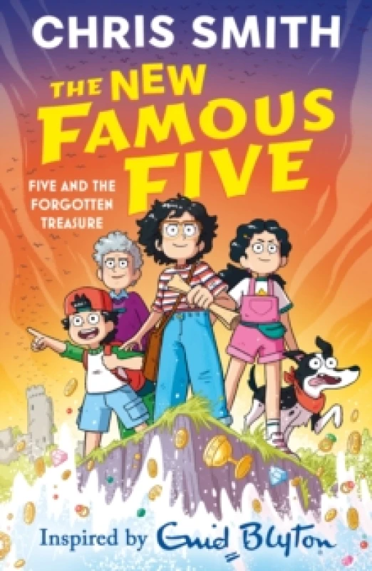 Image of The New Famous Five: Five and the Forgotten Treasure : Book One in the thrilling new adventure series by Chris Smith, inspired by Enid Blyton Paperbac
