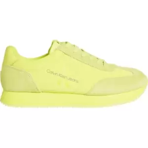 Image of Calvin Klein Jeans Suede Trainers - Green