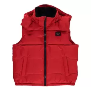 Image of Paul And Shark Gilet - Red