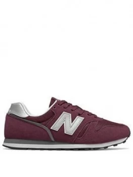 Image of New Balance 373 - Burgundy/Grey