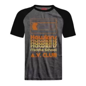 Image of Stranger Things T-Shirt AV Club Size S