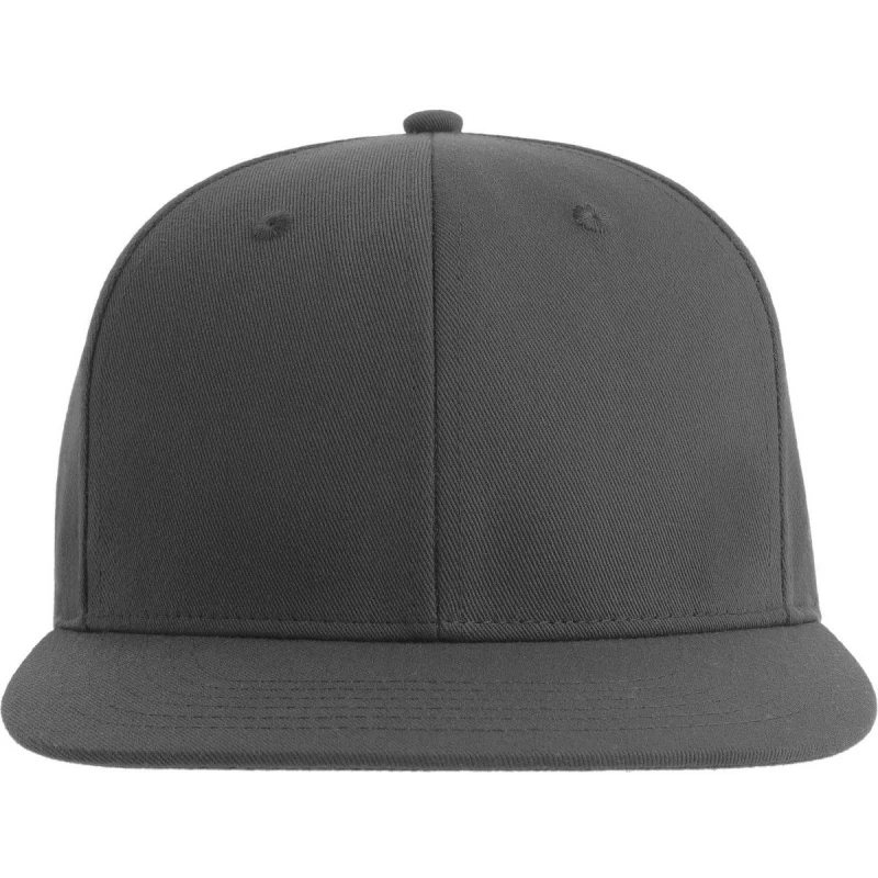 Image of Atlantis Atlantis Men James 6 Panel Polyester Snapback Cap in Dark Grey Dark Grey One Size Male 5063750269818