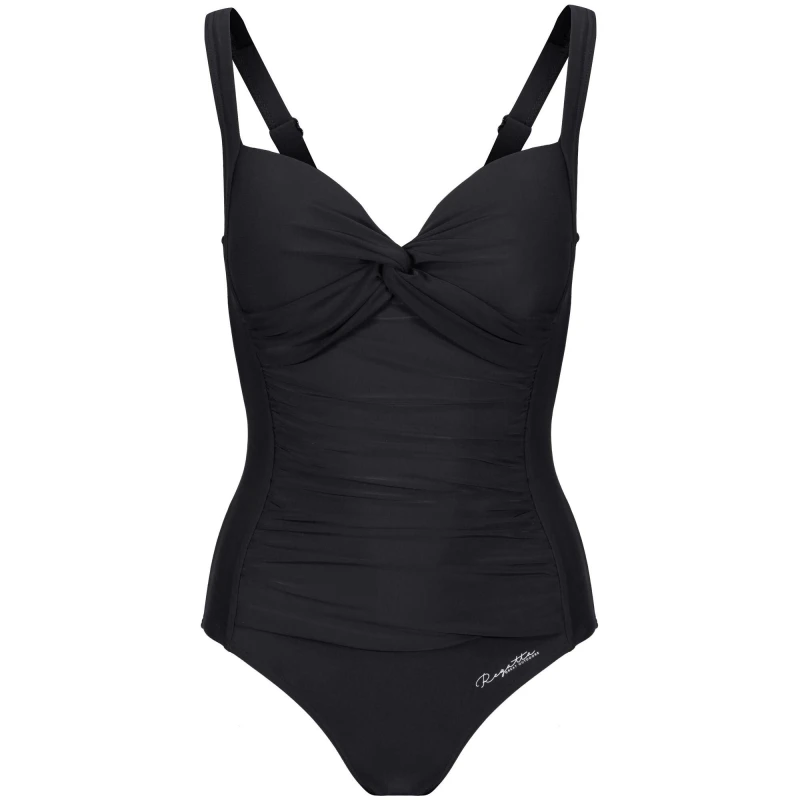 Image of Regatta Womens Sakari One Piece Swimsuit Black female 18