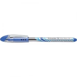 Image of Schneider Slider Basic XB Ballpoint Pen Grip Extra Broad 0.7mm Blue Pack of 10