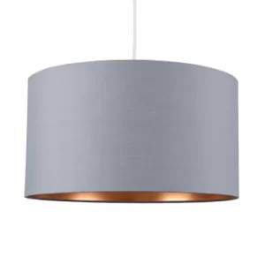 Image of Reni XL Pendant Shade in Grey and Copper