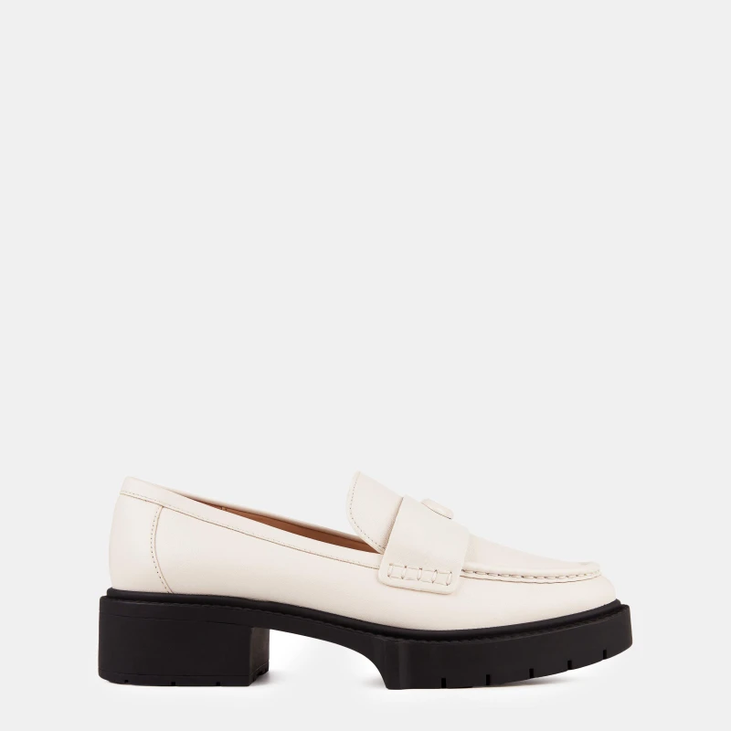 Image of Coach Leah Loafer Chalk female UK7/EU39.5